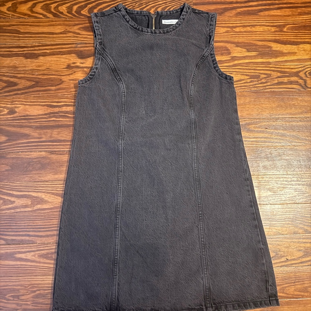 Abercrombie & Fitch Black Denim dress